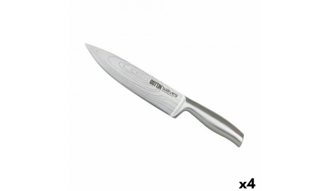 Chef's knife Quttin Waves 20 cm (4 Units)