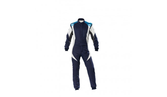 Racing jumpsuit OMP FIRST EVO Navy Blue 50