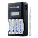 Battery charger EverActive NC450B Batteries x 4