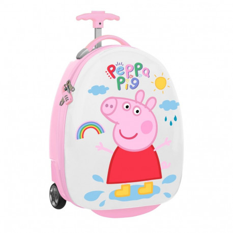 Käru Peppa Pig peppa pig Laste Roosa Mündiroheline 16'' 28 x 43 x 23 cm