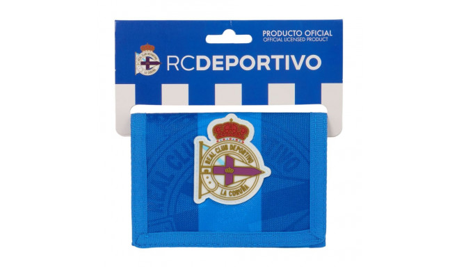 Purse R. C. Deportivo de La Coruña Blue 12.5 x 9.5 x 1 cm