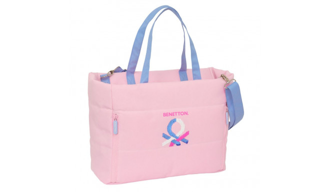 Rokassoma Benetton Pink Rozā 40 x 31 x 17 cm