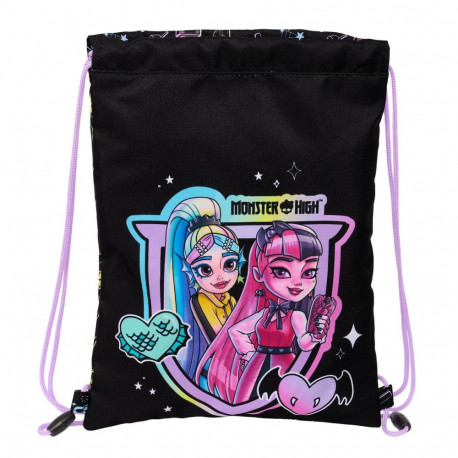 Paeltega kingikott Monster High Must 26 x 34 x 1 cm
