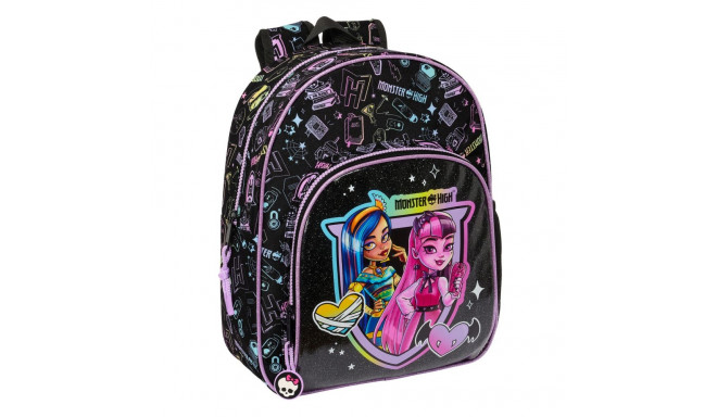 Детский рюкзак Monster High Чёрный 28 x 34 x 10 cm