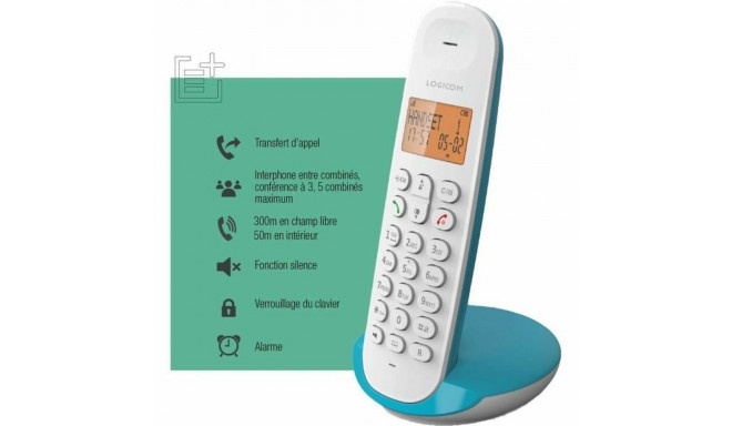 Landline Telephone Logicom DECT ILOA 150 SOLO Turquoise