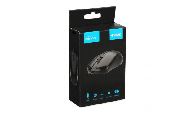 Mouse Ibox IMOF007 Black 1000 dpi