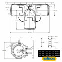 Voolikualus Hozelock Autoreel 100-000-866 20 m Plastmass