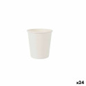 Klaaside komplekt Algon Ühekordne Papp Valge 20 Tükid, osad 120 ml (24 Ühikut)