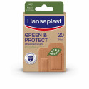 Plāksteri Hansaplast Green & Protect 20 gb.