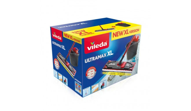 Mop Vileda Ultramax XL Box Black Red Microfibre