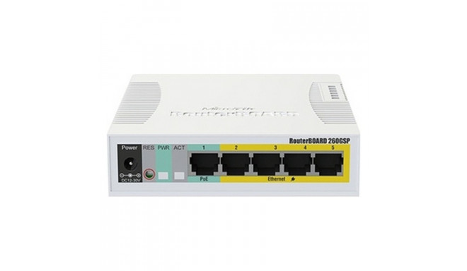 Настольный коммутатор Mikrotik RB260GSP