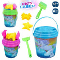 Beach toys set Juinsa Unicorn 17 x 17 cm