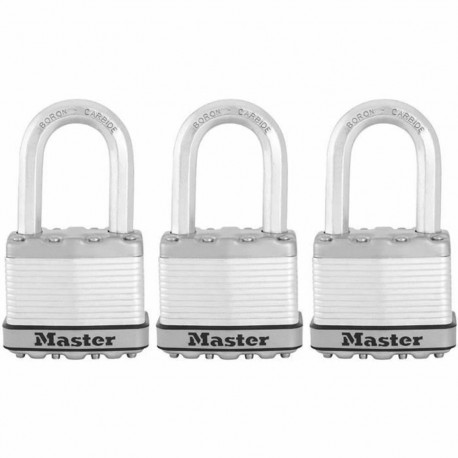 Võtmega tabalukk Master Lock (3 Ühikut)