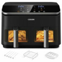 No-Oil Fryer Cosori Dual Basket 8.5 Chef Edition Black 8,5 L