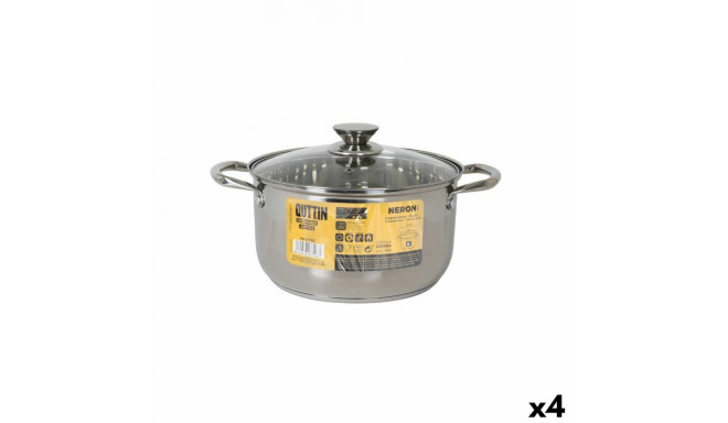 Klaaskaanega Pott Quttin New neron Teras 8 L (4 Ühikut)
