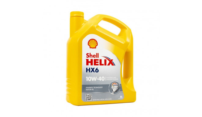 Automašīnu motoreļļa Shell Helix HX6 5 L 10W40