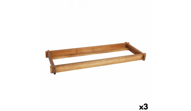 Serving board Viejo Valle Acacia 53 x 16,2 x 4 cm (3 Units)