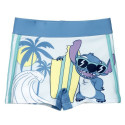 Boys Swim Shorts Stitch Blue - 10 Years