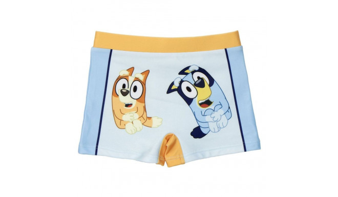 Boys Swim Shorts Bluey Light Blue - 5 Years