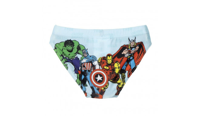 Children’s Bathing Costume The Avengers Light Blue - 7 Years