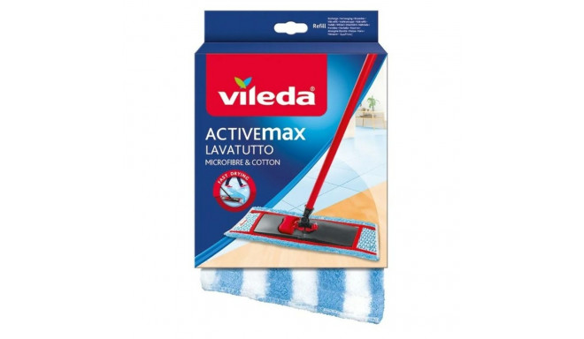 Mop Head Refill Vileda ViledaActive Max Microfibre Cotton (1 Unit)