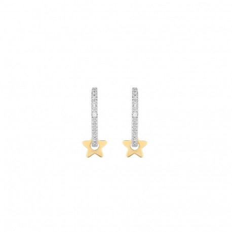 Naiste Kõrvarõngad Secrecy E8638CDAWW900 Sterlinghõbe 2 cm