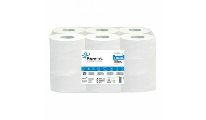 Toilet Roll Papernet Mini Jumbo 418086 (18 Units) Double layer