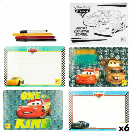 Joonistuskomplekt Cars Pocket Drawing School (6 Ühikut)
