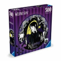 Pusle Ravensburger Mercredi Adams 500 Tükid, osad