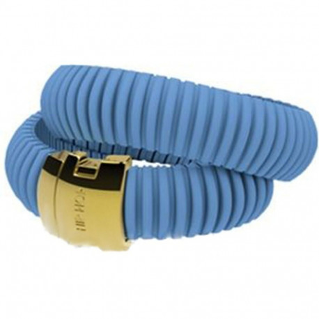 Naiste Käevõru Hip Hop ICON LIGHT BLUE BRACCIALE DOPPIO/ DOUBLE BRACELET