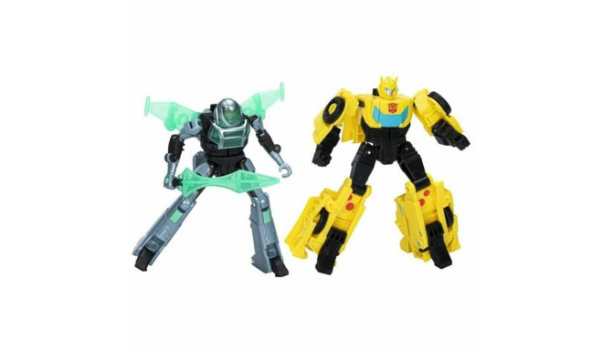 Action Figures Hasbro Cyber-Combiner Bumblebee et Mo Malto