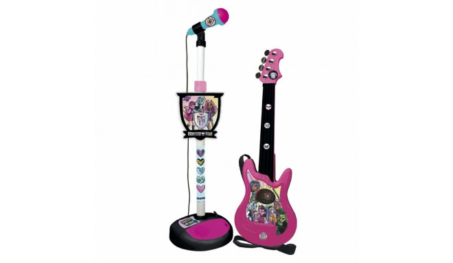 Детская гитара Monster High Kараоке-микрофоном
