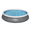 Inflatable pool Bestway 457 x 84 cm Grey 9677 L