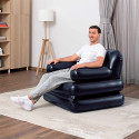 Inflatable Armchair Bestway Black 191 x 38 x 25 cm
