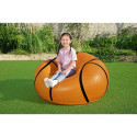 Inflatable Armchair Bestway Basketball 114 x 112 x 66 cm Orange