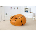 Inflatable Armchair Bestway Basketball 114 x 112 x 66 cm Orange