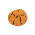 Piepūšamais baseina krēsls Bestway Basketbols 114 x 112 x 66 cm Oranžs