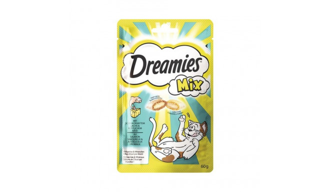 Snack for Cats Dreamies Laša krāsas Siers 60 g