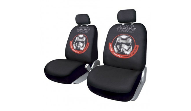 Istmekatete komplekt Star Wars Stormtrooper Universaalne Edasi Must 2 Ühikut