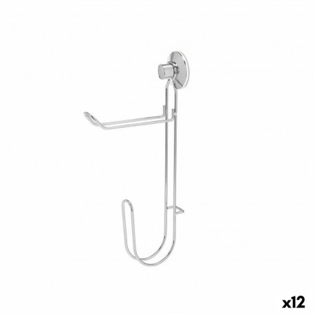 Tualettpaberi Rullide Hoidja Berilo CN-W7741-15 CN-W7741-15 Metall Teras ABS 3 x 32 x 15 cm Double (