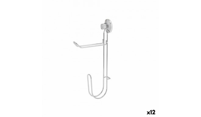 Tualettpaberi Rullide Hoidja Berilo CN-W7741-15 CN-W7741-15 Metall Teras ABS 3 x 32 x 15 cm Double (