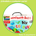 Hariv mäng kolm ühes Lisciani 26 x 6 x 26 cm Värvi Montessori meetod 61 Tükid, osad 6 Ühikut