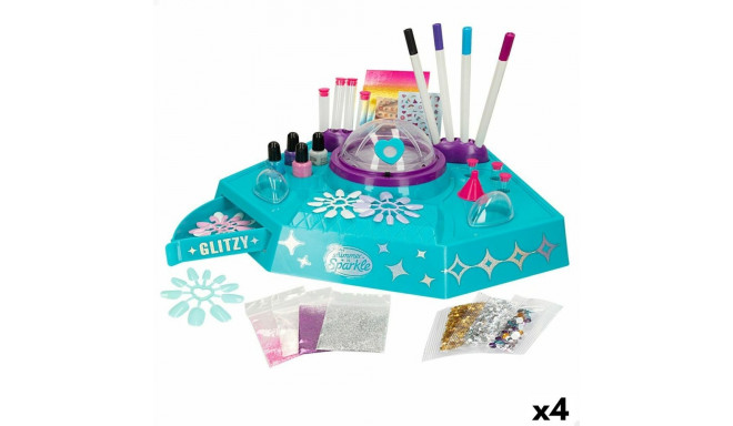 Manicure Set Cra-Z-Art Shimmer 'n Sparkle 36 x 11 x 27 cm 4 Units Children's