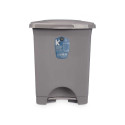 Pedal bin Grey Plastic 10 L (8 Units) Pedal bin Grey Plastic 10 L (8 Units)