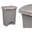 Pedal bin Grey Plastic 10 L (8 Units) Pedal bin Grey Plastic 10 L (8 Units)
