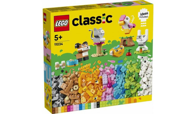 Konstruktsioon komplekt Lego 11034 Classic Mitmevärviline 450 Tükid, osad