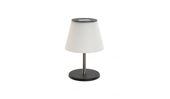 Desk lamp Home ESPRIT White Black PVC Stainless steel Aluminium 18 x 18 x 26,5 cm