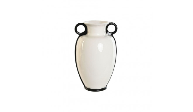 Vase Home ESPRIT Bicoloured Ceramic Modern 16 x 15 x 26 cm