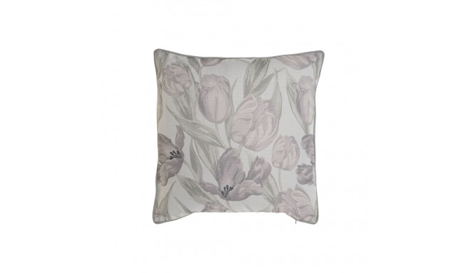 Cushion Home ESPRIT Printed Tulip 45 x 10 x 45 cm