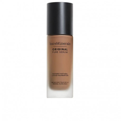 Liquid Make Up Base bareMinerals Original Pure Serum Medium Deep Cool 4.5 Spf 20 30 ml